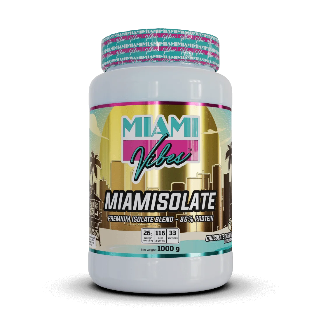 Miami Vibes MIAMISOLATE - Chocolate