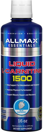 ALLMAX Nutrition Liquid L-Carnitine 1500 - Blue Raspberry