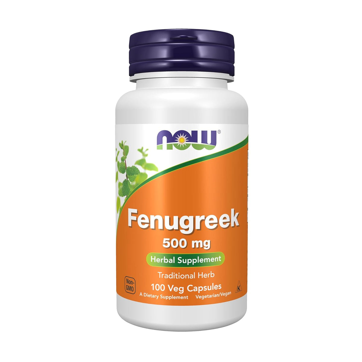 NOW Foods Fenugreek 500 mg 100 Capsules
