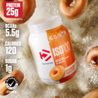 Dymatize ISO 100 Hydrolyzed 100% Whey - Dunkin Glazed Donut