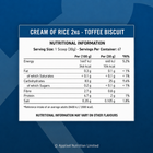 Applied Nutrition Cream of Rice 2 kg - Toffee Biscuit