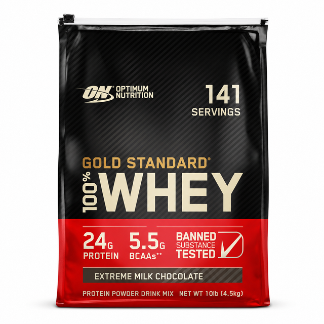 Optimum Nutrition 100% Whey Gold 10Lbs - Chocolate