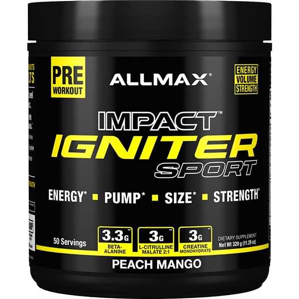 Allmax Igniter Sport - Peach Mango