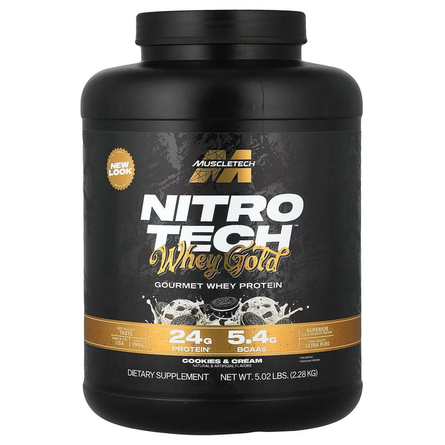 MuscleTech Nitro Tech Whey Gold - Vanilla